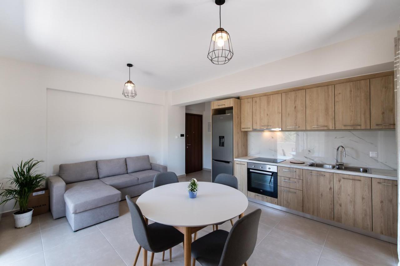 Melina Apartments Lefkada City ภายนอก รูปภาพ